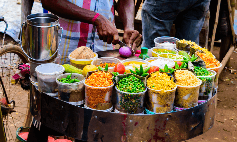 best street food cities in India